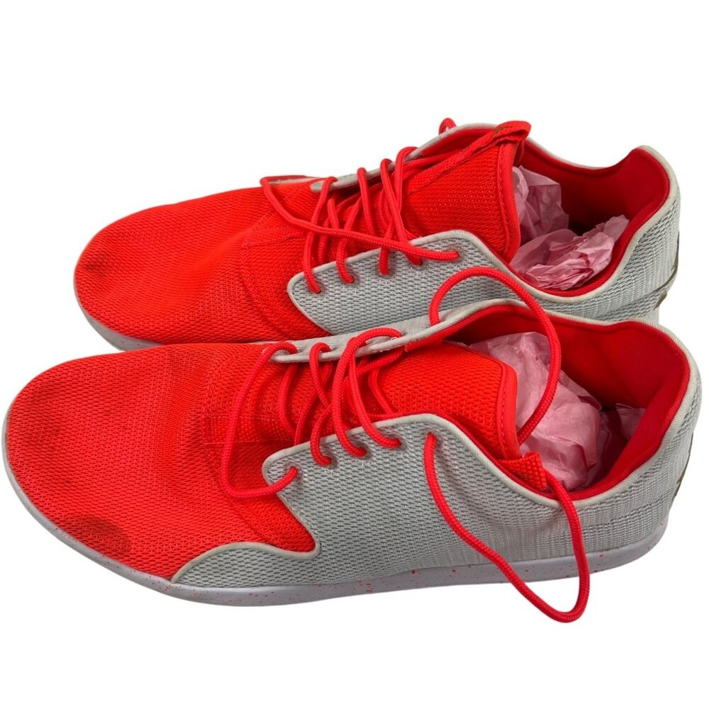 Nike Air Jordan Eclipse Red & Gray Mesh Mens Sneakers Size 13 C328 - Picture 2 of 13